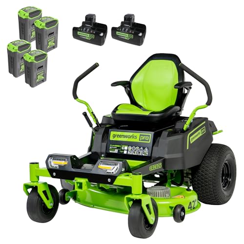Greenworks 42" CrossoverZ Electric Zero Turn Riding Lawn Mower Exceptional