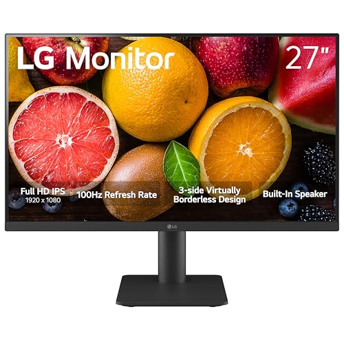 LG 27MS550-B 27 Inch FHD IPS 100Hz Monitor