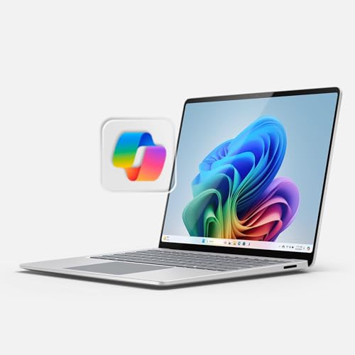 Microsoft Surface Laptop (2024), Windows 11 Copilot+ PC, 13.8" Touchscreen Display, Snapdragon X Plus (10 core), 16GB RAM, 256GB SSD Storage, Platinum