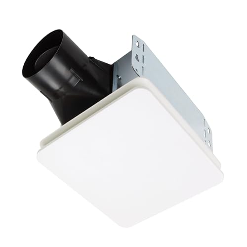 Broan-NuTone® BE8 Bathroom Exhaust Fan, 80 CFM, ENERGY STAR® Exhaust Fan, Quiet 1.5 Sones