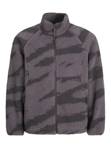 🔥 STARKER PREIS (-59%) JACK&JONES Herren JCOTERRAIN Fleece Jacket Kurzjacke, Pavement/Detail:AOP, M