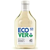 PICKUP! 注目商品5 - ECOVER(エコベール) エコベール ゼロ 洗濯洗剤 本体 (無香料・無着色) 1430ml 濃縮 液体洗剤 肌に優しい 海外 赤ちゃん デリケート
