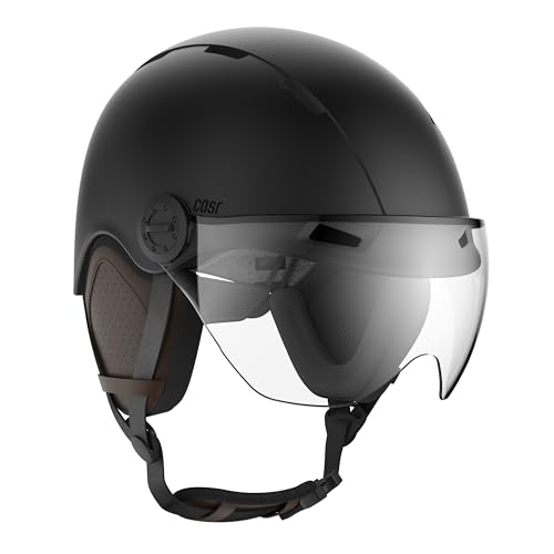 CASR Style Fahrradhelm Erwachsene Damen Herren, Größe L, Schwarz