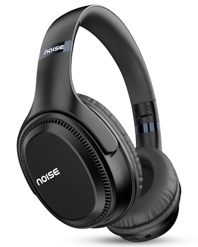 Noise Airwave Max 3 Bluetooth On Ear Headphones with 70H Playtime, 40mm Driver, Low Latency(up to 45ms),Dual Pairing, BT v5.3 (Carbon Black)