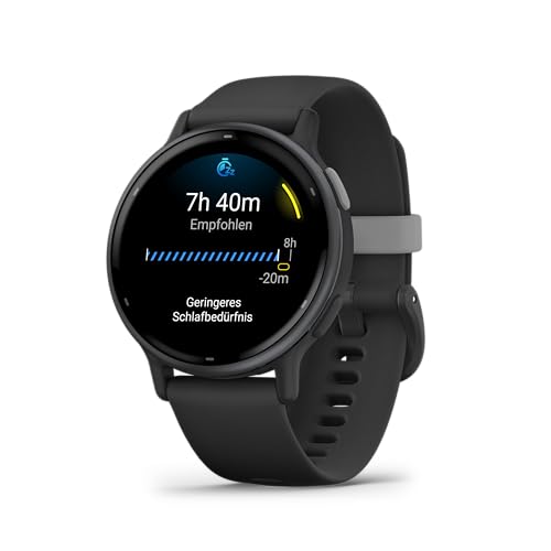 Garmin vívoactive 5, Health and Fitness GPS Smartwatch, AMOLED Display, Up to 11 Days of Battery (Renewed) (Black)
