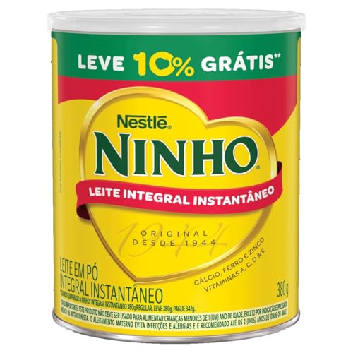 Leite NINHO Lepo Integr Inst 380g PR10% Dsc