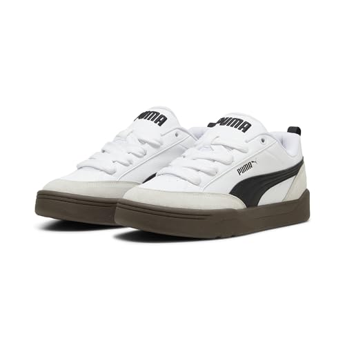 🔥 STARKER PREIS (-68%) Puma Park Lifestyle OG Unisex-Erwachsene, Puma White-Puma Black-Vapor Gray, 42 EU