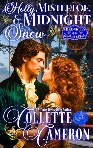 Holly, Mistletoe, and Midnight Snow cover