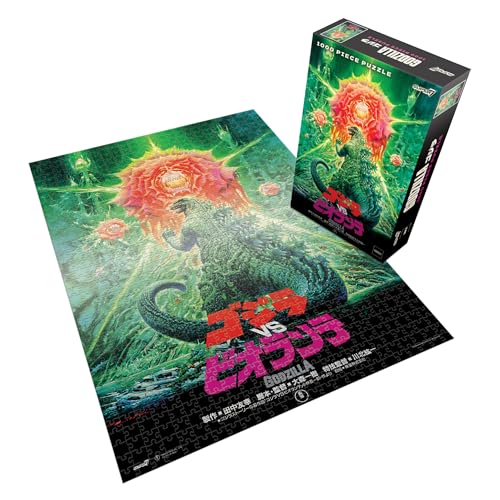 Super7 Godzilla Toho Kaiju Puzzle - 1,000 Piece Godzilla Puzzle Classic Movie Collectibles