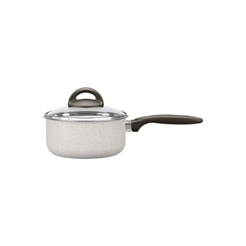 Panela Brinox com Tampa 16 X 8cm Antiaderente Revestimento Cerâmica 1,3L
