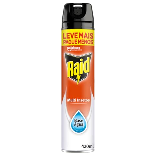 Raid Inseticida Aerosol Multi Insetos Mata Mosquito e Pernilongos, 420ml