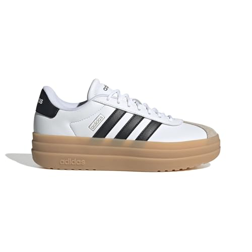 (-49%) adidas Damen Vl Court Bold Shoes, FTWR White/Core Black/Wonder Beige, 39 1/3 EU