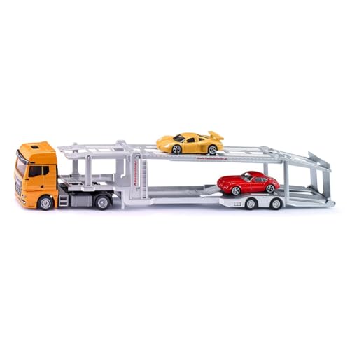 (-27%) Siku 3944 MAN Autotransporter, 1:50, Metall/Kunststoff, Gelb/Silber