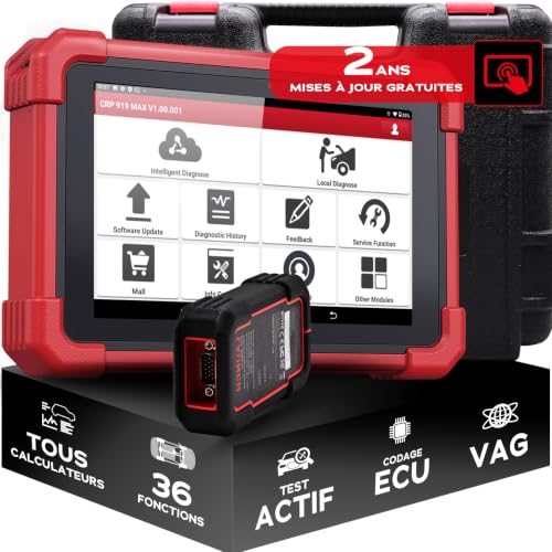 (-20%) Launch CRP 919 MAX OBD2 Diagnosegerät, ECU-Codierung, 35+ Servicefunktionen