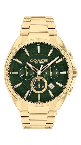Coach Jackson Men's Chronograph Watch | Luxury Fashion Timepiece for Daily Elegance | Water Resistant (Model 14602680)