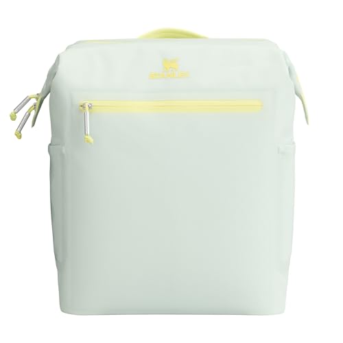 Stanley All Day Madeleine Midi Backpack Soft Cooler 14.8 Quarts | 20 Can Cooler with Handle and Shoulder Straps | Stays Cold for a Day | Insulated Travel Bag with Zipper | BPA-Free | Mist