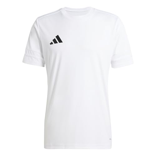 (-34%) adidas Herren Squadra25 Jersey Short Sleeve Shirt, White/White/Black, L