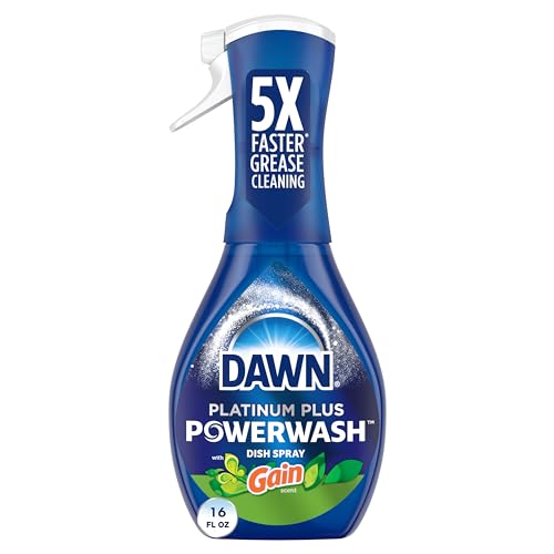 Dawn Powerwash Gain Original Dish Spray, Dish Soap Starter Kit, 16 Fl Oz : Health & Household