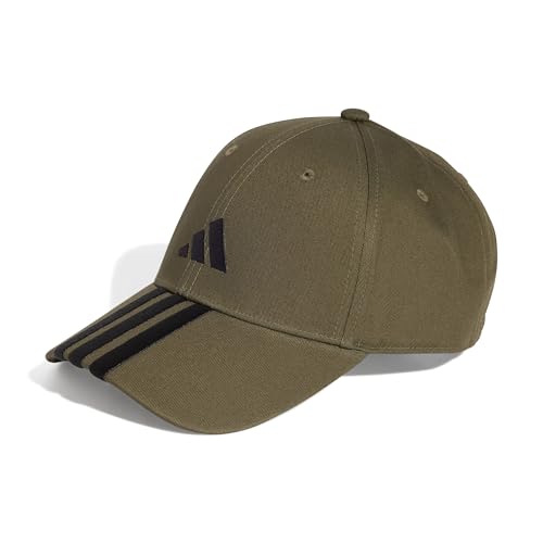 (-23%) Adidas Unisex Bball 3S Cap New Logo, Olive strata/Black, S