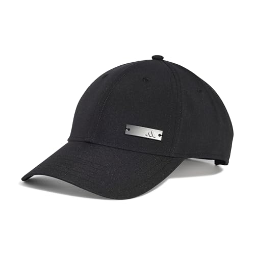 (-44%) adidas Unisex Baseball Lightweights Cap Metal, Black, OSFW