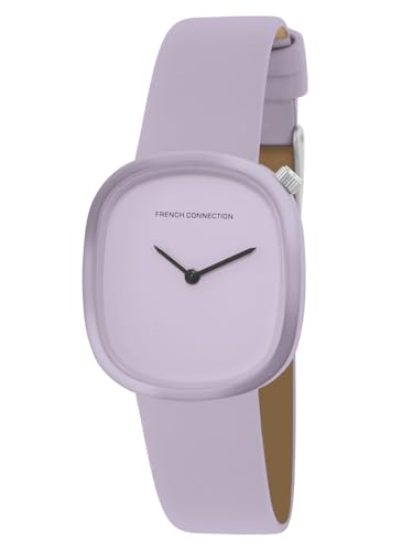 French Connection Silicone Analog Purple Dial Women's Watch-Fcs10Pr