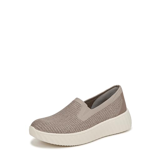 BZees Womens Wednesday Comfort Slip On Sneaker Sneaker Simply Taupe 7 M