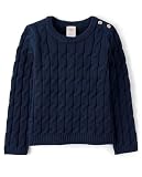 Gymboree,and Toddler Long Sleeve Cable Knit Sweaters,Dark Blue,18-24 Months