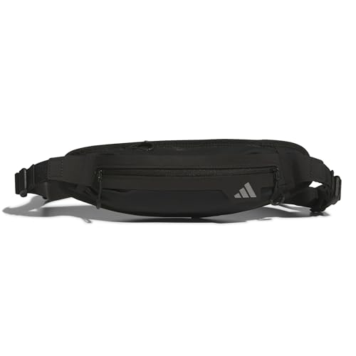 adidas Unisex Running Waist Bag Sporting Goods, Black, One Size