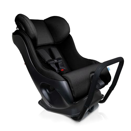 Clek Fllo Convertible Car Seat Railroad Ziip FR-Free Fabric