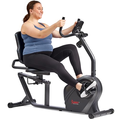 Sunny Health and Fitness SF-RB4616 Magnetic Recumbent Bike