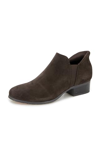 Kenneth Cole Reaction Women's Women's Fashion Ankle Boot, Chocolate Suede, 8