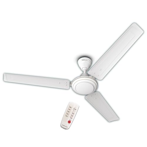 Bajaj Frore Turbo 1200 MM BLDC Ceiling Fan For Home | Remote Control Operated | 5 Star Rated | Energy Saving | Lightweight Ceiling Fan | High Speed | 