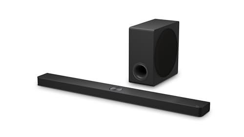 (-68%) LG DS90TY 5.1.3 Dolby Atmos Soundbar (570W) mit kabellosem Subwoofer (Wow Cast, HDMI, Bluetooth) [2024], Schwarz