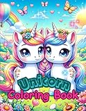 Unicorn Coloring Book: Magical Unicorns Coloring Book