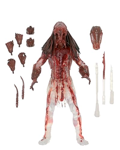 NECA Prey 1:7 Scale Collectible Action Figure, Ultimate Predator “Bear Blood”