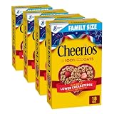 Original Cheerios, Family Size 18 oz (Pack of 4)