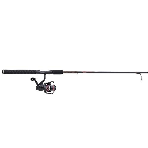 Ugly Stik GX2 Spinning Reel and 6' Fishing Rod Combo, 2-Piece, Graphite and Fiberglass Rod with Clear Tip Design
