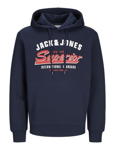 🔥 SELTEN SO GÜNSTIG (-41%) JACK & JONES JJELOGO Sweat Hood 2 COL 24/25 NOOS
