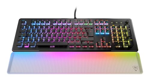 (-56%) Turtle Beach Vulcan II Max – Optisch-mechanische PC-Tastatur, anpassbare RGB-Beleuchtung, Handballenauflage, lineare Titan II-Schalter, Aluminiumplatte – Schwarz