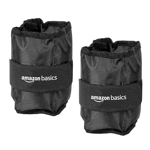 Amazon Basics Professional Canvas Ankle Weight, 2 KG, Set of 2, Ankle Weight Amazon Basics Professional Canvas Ankle Weight, 2 KG, Set of 2, Ankle Wei