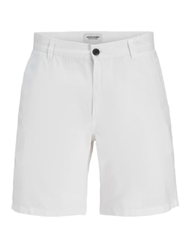 (-47%) JACK&JONES Herren Jpstace Jjsummer Sn Shorts, White, M