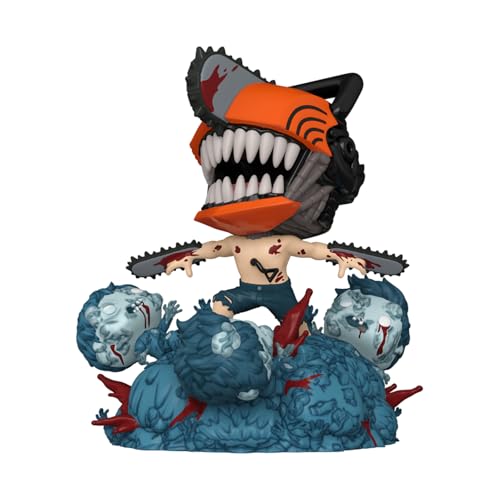 Funko Pop Deluxe: Chainsaw Man - Chainsaw Man - Collectable Vinyl Figure - Gift Idea - Official Merchandise - Toys for Kids & Adults - Anime Fans - Model Figure for Collectors and Display