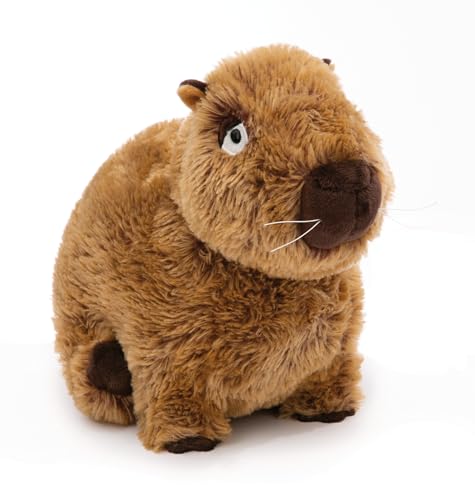 ⚡ BLITZDEAL (-61%) NICI Capybara Kuscheltier Capy-Barbara 27cm sitzend - Niedliches Stofftier zum Kuscheln und Spielen, Capybara Plüschtier für Schmusetierliebhaber - 61223, Braun