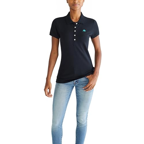 Aero Solid A87 Polo, Dark Black, S