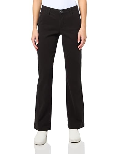 AEROPOSTALE Women's Aero Classic Uniform Pant, Black, 8