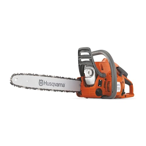 Husqvarna 120 Mark III 16 in Gas Chainsaw 38cc X-Torq Auto Oiler