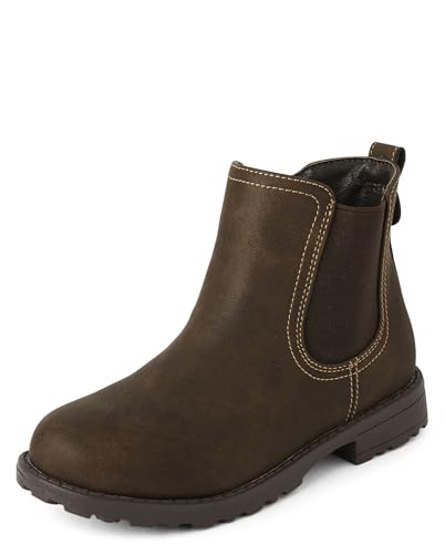 The Children's Place,Boys Dress Ankle Boots,Big Kid,5