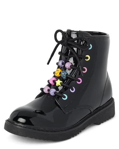 The Children's Place,Girls Lace Up Combat Boots,Big Kid,1