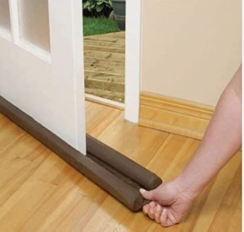 E-COSMOS Door Bottom Sealing Strip Guard for Home | Door Stoppers | Door Seal | Door Closers | Sound-Proof Reduce Noise Energy Saving Weather Strippin