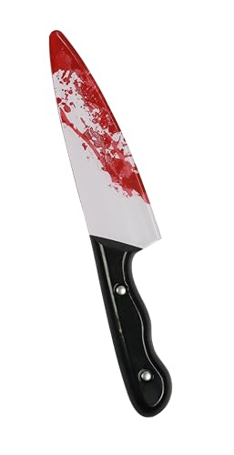 13" Plastic Bloody Knife Costume Accessory